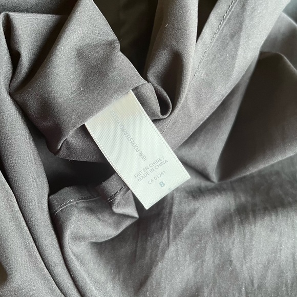 La Contemporaine Black Sleeveless Floral Dress Size 8 - Picture 6 of 6